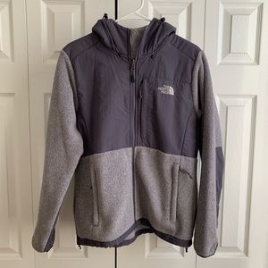 North Face Fleece jacket with hood